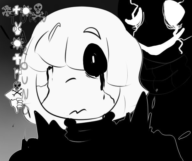 "......"
*They laugh. The sludge reveals itself.