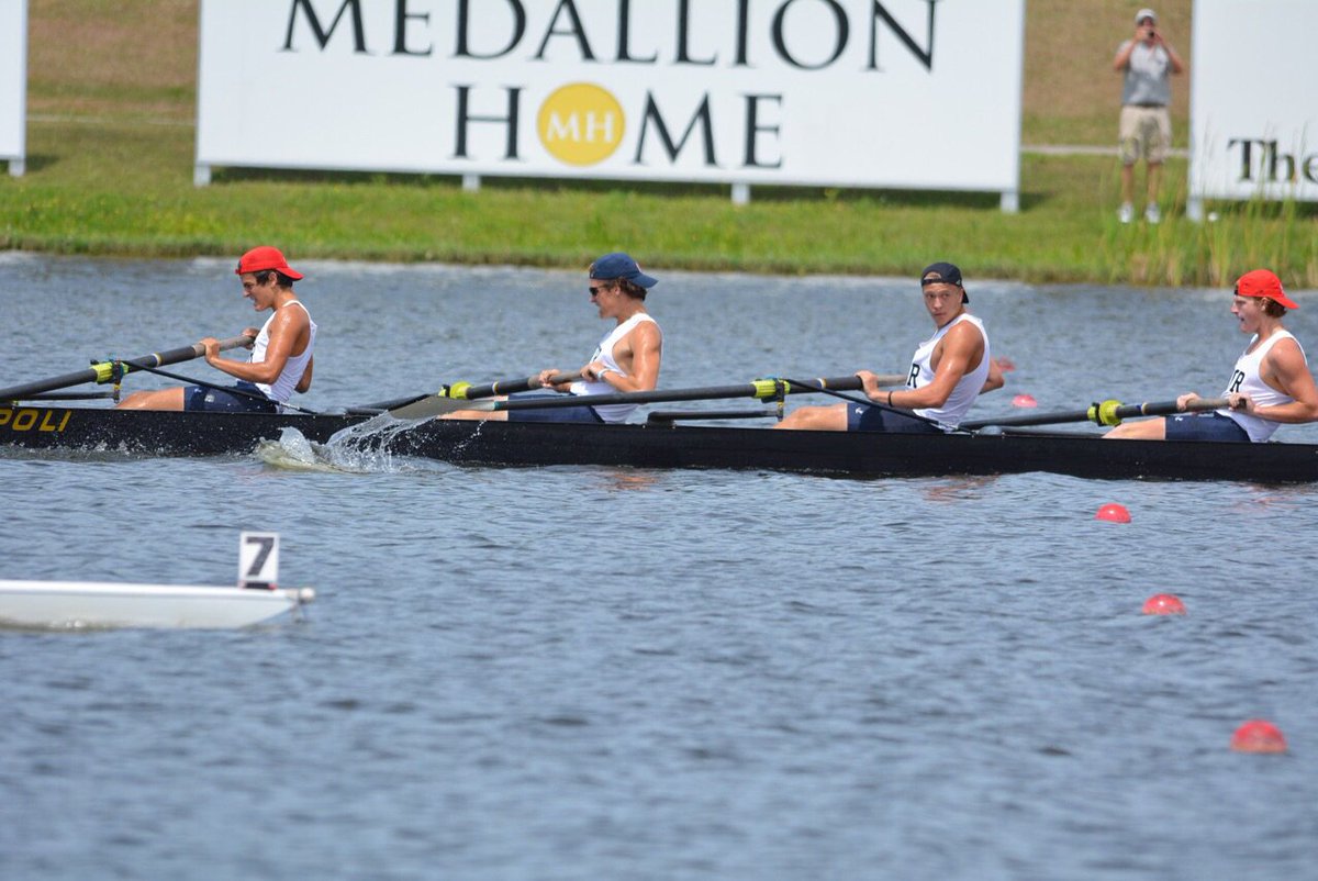 #NORSPARTANS men junior 4 + won first in its heat today at 2016 FSRA sweep state championship
