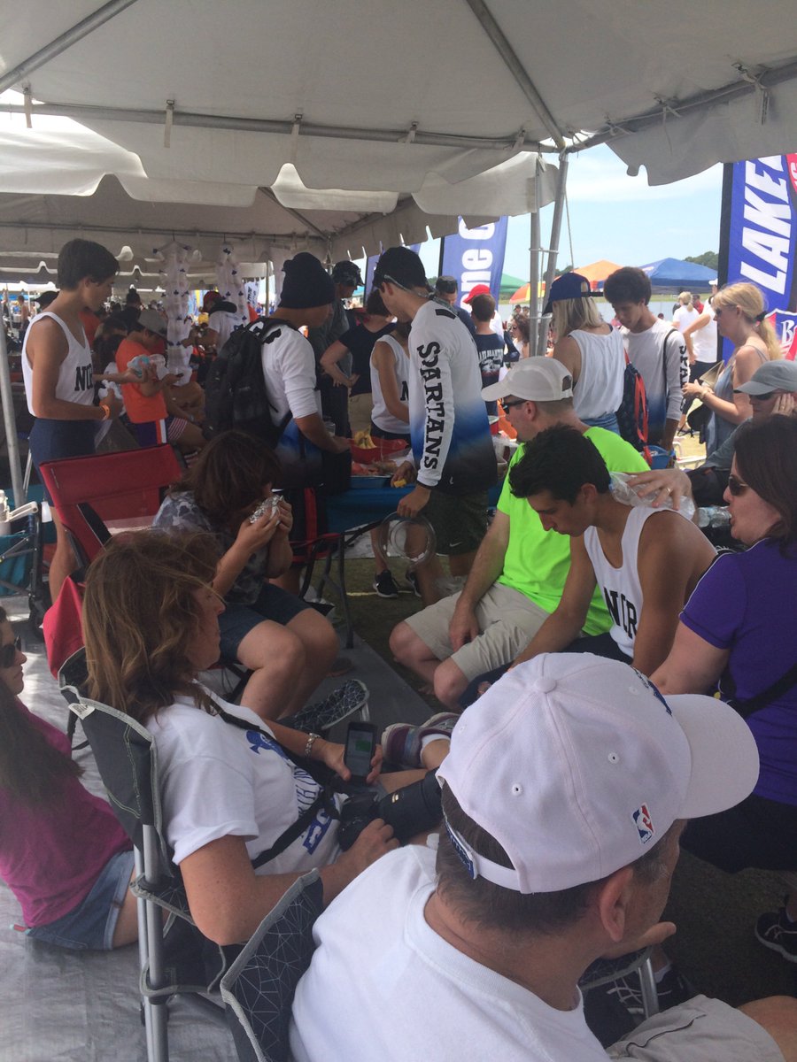 #NORSPARTANS Hospitality tent today at the 2016 FSRA Sweep State championship regatta Benderson park  in Sarasota