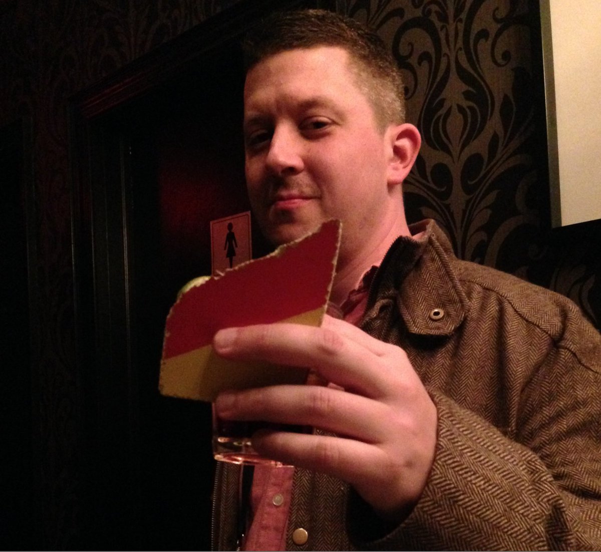 Welcome to Toronto, <a href="/johnnybolton/">Johnny Bolton</a>! Director of #HotDocs16 <a href="/aimfortheroses/">Aim For The Roses</a>, holder of historic 'jump' car relic.