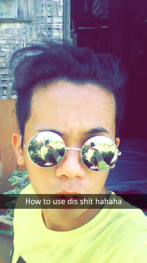 imbongdanel1's tweet photo. First time sa snapchat 😌 https://t.co/RffirNPhV1