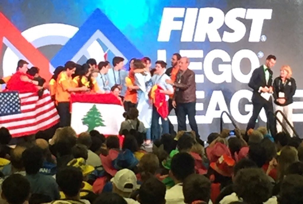 ViaroSchool's tweet photo. Congratulations 3 Champion's Award IncredibotsOhio, @MechatronicAnts &amp; TicTacToeLebanon #FIRSTChamp @firstlegoleague https://t.co/8WLvzO0o17