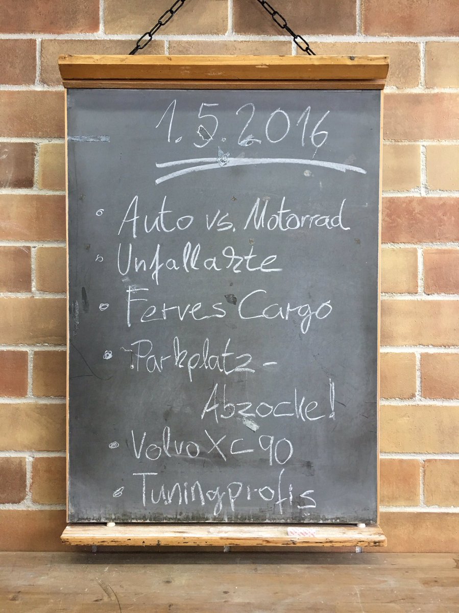 Heute um 5 <a href="/VOXde/">VOX</a>.