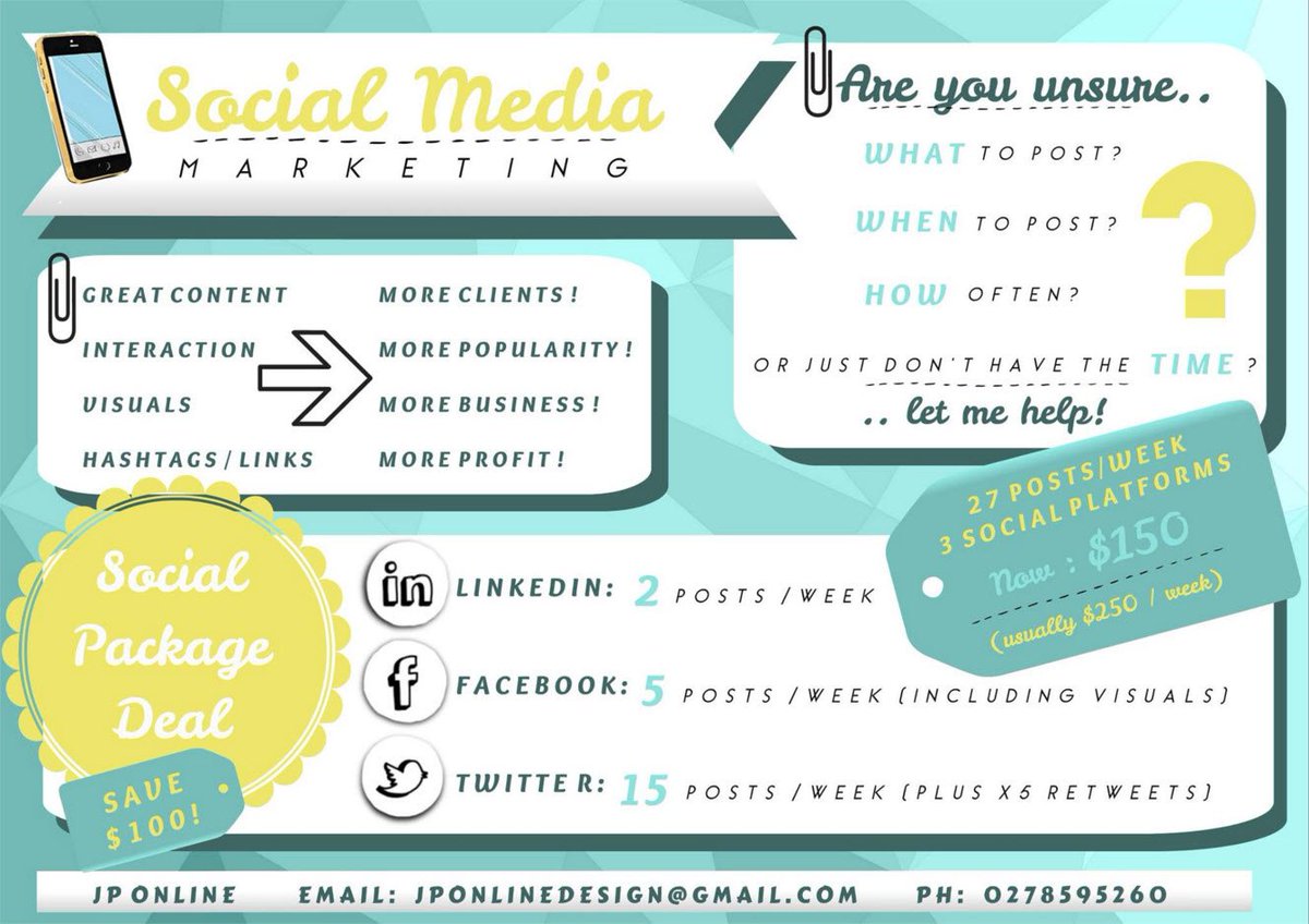 jponlinedesign's tweet photo. May offer! Save $100! Not sure what to post? When to post? or what content? Let me help :) https://t.co/jZObD2lLCp https://t.co/d49TVSXreN