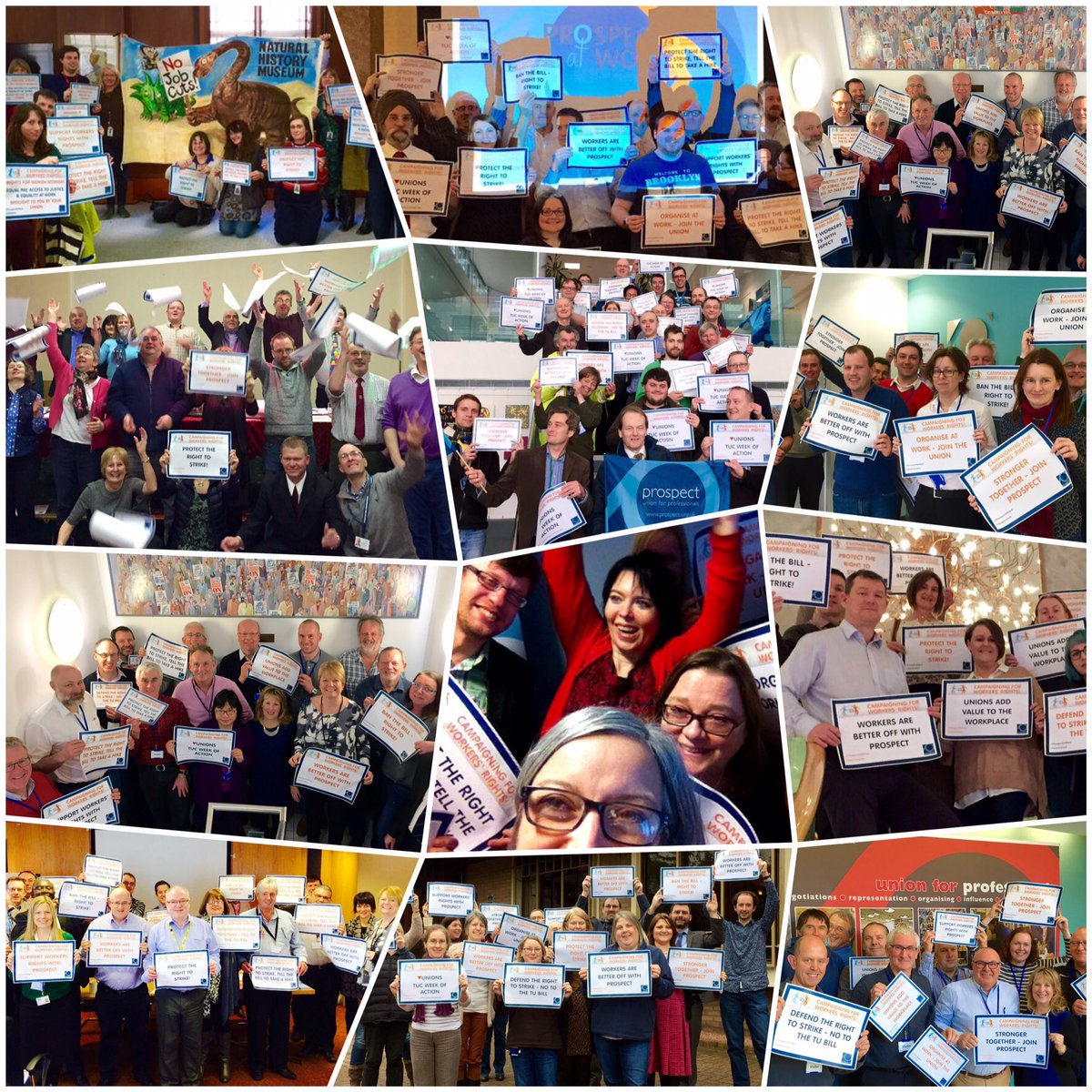 LegalProspect's tweet photo. Happy international workers' day - @ProspectUnion members proud to support workers' rights #ProspectAtWork #MayDay https://t.co/Q596VlfdQ1