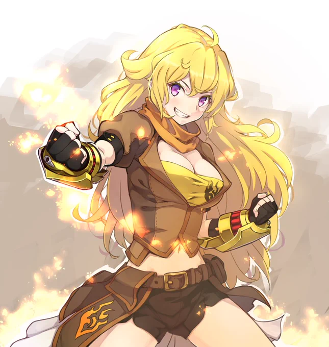 ヤン姉ぇ。似ねぇ。 #RWBY 