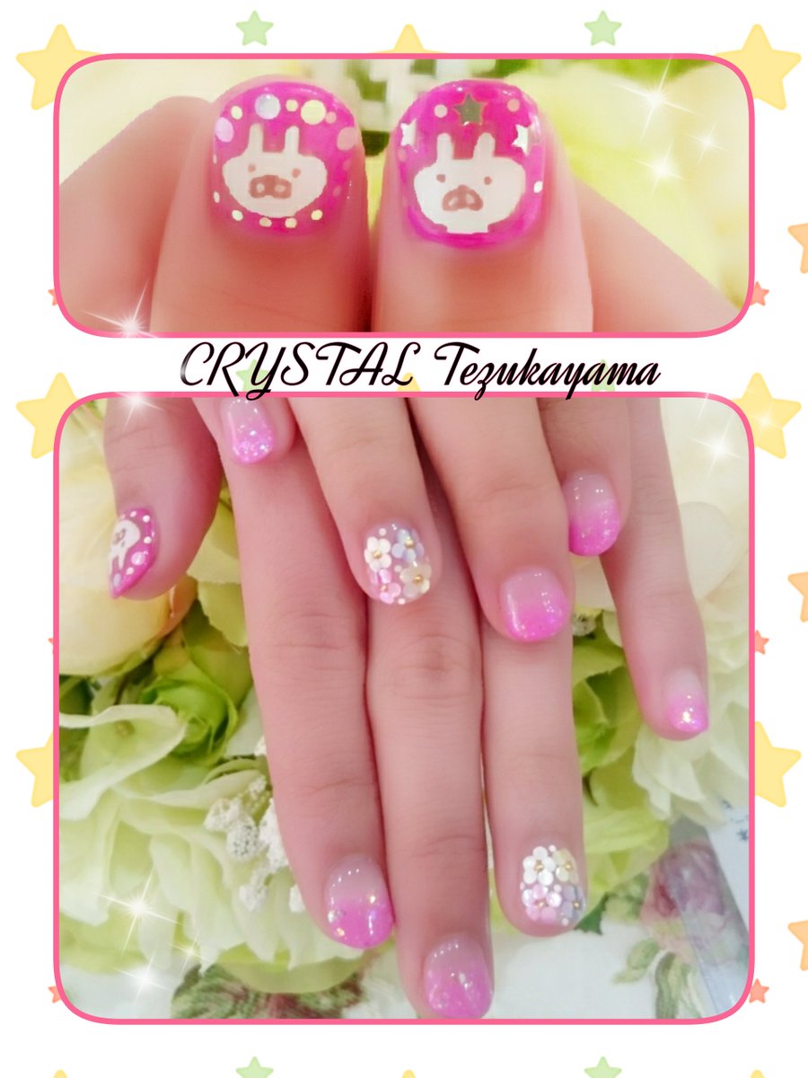 うさまるネイル Twitter પર હ શટ ગ