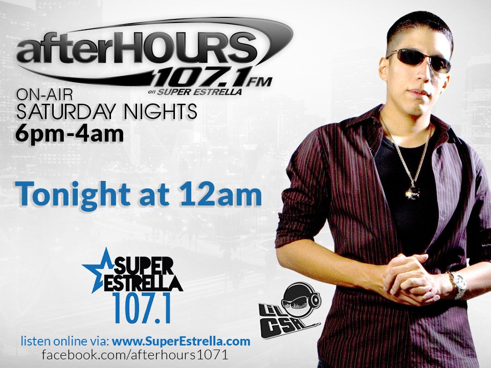DJLiLCSR's tweet photo. Turn up your radios LA! #EDM #losangelesparty https://t.co/2RhGGDcI3D