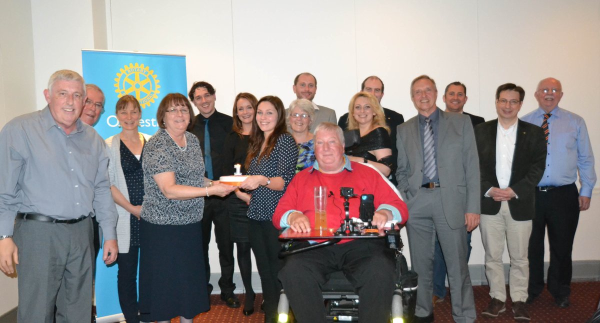 Our first Birthday .......  A great first year and so much planned for the new Rotary year.