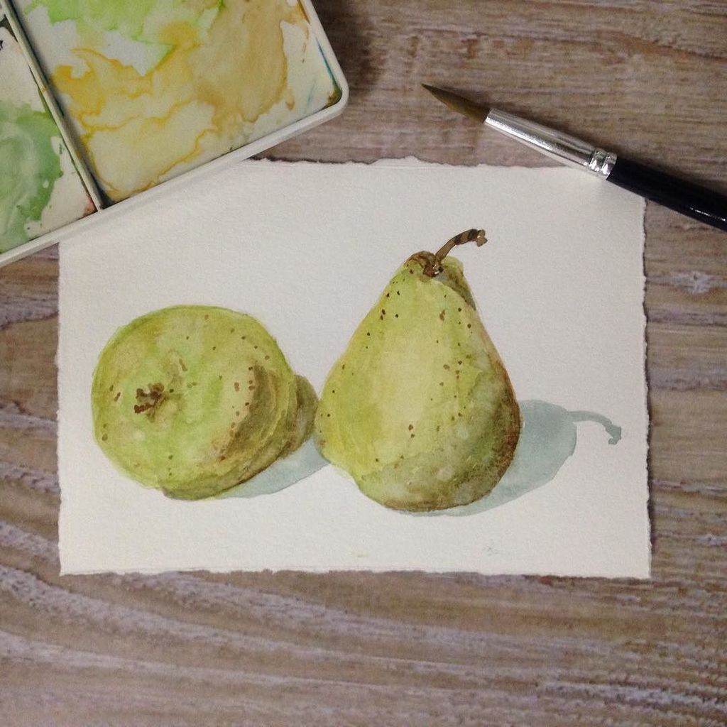 siscawungu's tweet photo. Pears.
.
#30minutesketch #watercolor #watercolour #dailypainting #illustration #drawingada… https://t.co/Ux0chL0byT https://t.co/IUs329VGkk
