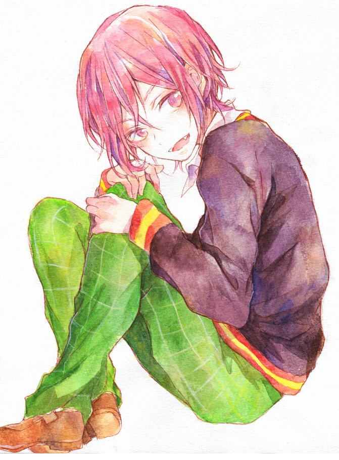 「アナログで中学生凛ちゃん 」|こやしのイラスト