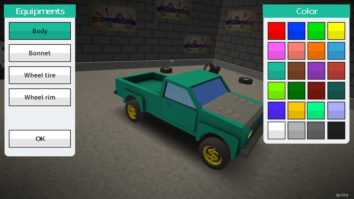 EarthkwakGames's tweet photo. 🚗 Improved customization ! Comming soon on Google Play Store ! #gamedev #indiedev #indiegame #playstore https://t.co/s3YBMQigQO