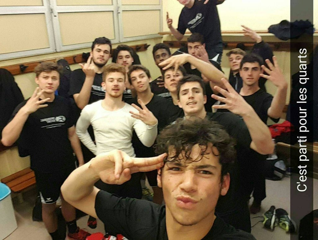 Les -18 de la convention en 1/4 à 14h30 contre <a href="/USIvryHB/">US Ivry Handball</a> <a href="/RochefortHBC/">Rochefort HBC</a> <a href="/AunisHB/">Aunis Handball</a>