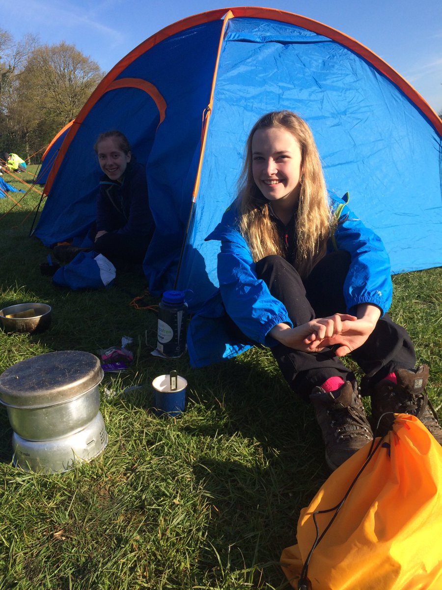 Bronze Practice Day Two- all the girls are awake and smiling! Ready for another beautiful day <a href="/SurbitonHigh/">Surbiton High School</a>
