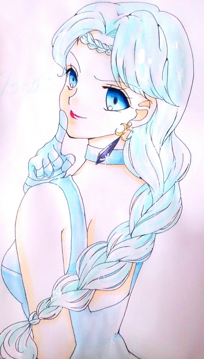 sakrako02's tweet photo. ベルチェ完成✨✨✨👏👏
水色の敵キャラ本当に可愛いよ(/_;)󾬏
#セラムンイラスト部 https://t.co/0wB9buL18b