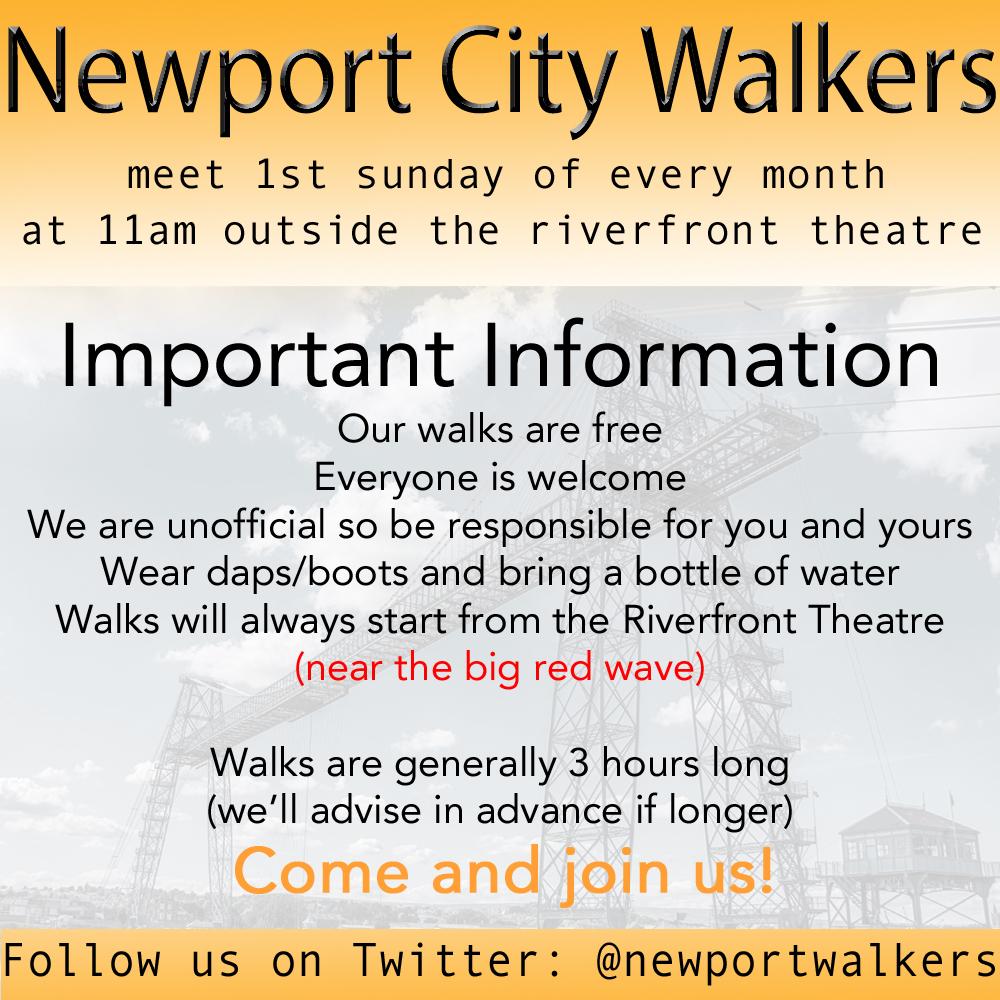 3hour walk to day - meet 11am Waveside <a href="/RiverfrontArts/">The Riverfront</a> ALL WELCOME-we are unofficial so be responsible for you&amp;yours