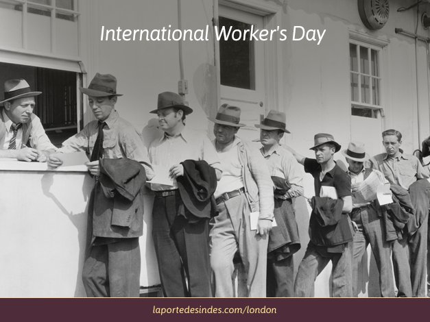 LaPortedesIndes's tweet photo. Today is #InterationalWorkersDay. This day commemorates the historic struggle of working people around the world. https://t.co/ikVrO8Oyte