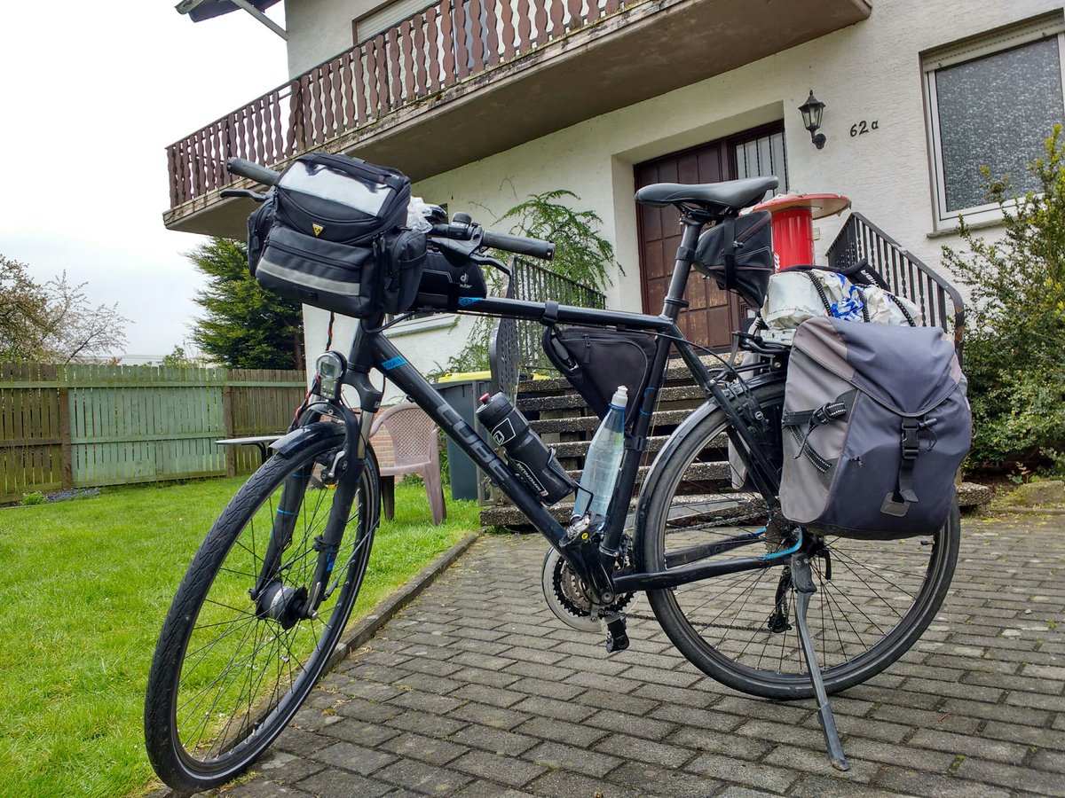 Na dann kann es ja losgehen! Kilometer 0/805 #ostseetour2016 #miesbock Tag 1 #paderborn - #badoeynhausen