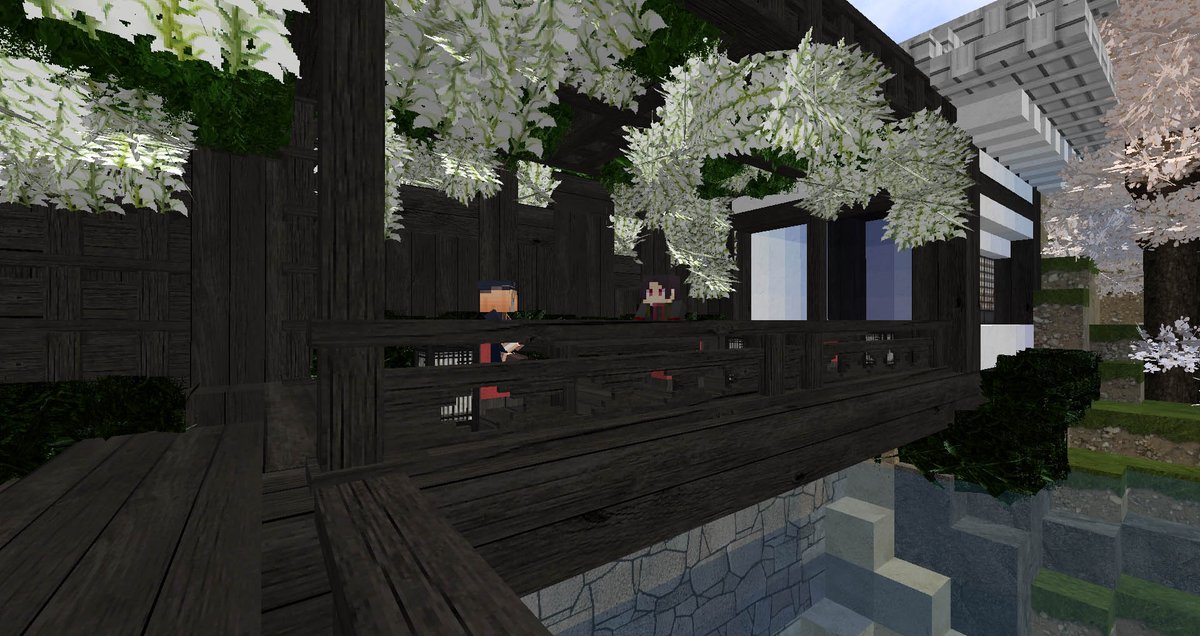 Tea まいくらんぶ Twitterren マイクラ本丸 竹mod入れたくて1 8 9へお引越し Customnpcでキャストを追加してみました 乱ちゃんと加州君のお気に入りお茶屋さんで女子会 松葉さんの乱ちゃんにスカート履かせてみました Customnpcすごい