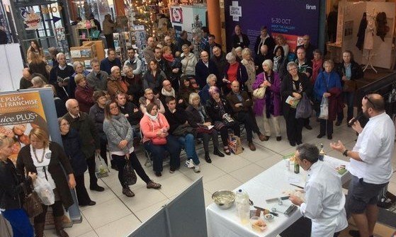 yourglutenfreed's tweet photo. fab cooking demos Lined up at Expo next Sun 8th including #gf doughnuts 🍩! @TheForumNorwich 10-4  @chris_greenf https://t.co/TiOiiMpzPh
