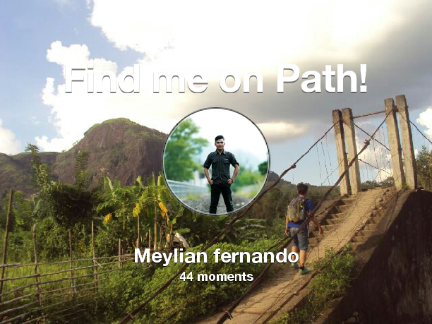 nandoalba23's tweet photo. Find me on #Path now! Go to https://t.co/4074VFGF2f https://t.co/uZmByJmsPH