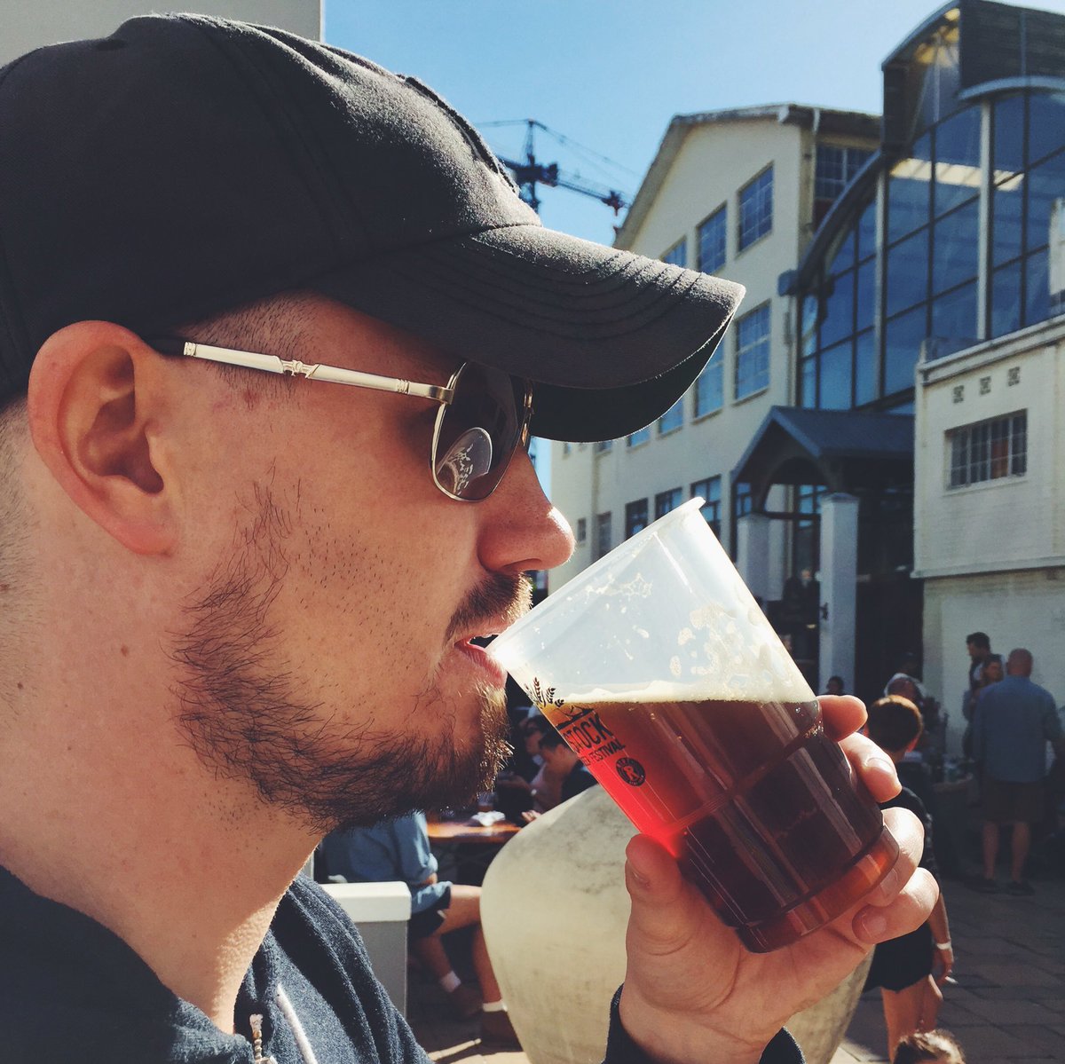JordanLSKY's tweet photo. Finally tasting @Aegir_Project at the #WABF2016 β and it's good! #90shilling #craft #beer #bitterisbest https://t.co/UyNVkRrUQW