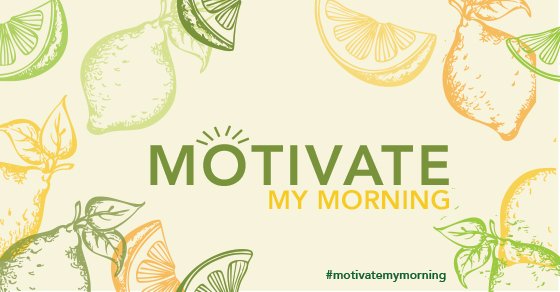 AtriumHealth's tweet photo. Vitamin C boosts your mood. Grab an orange, kiwi or squeeze some lemon into your glass of water. #motivatemymorning https://t.co/3wQQkbbUzI