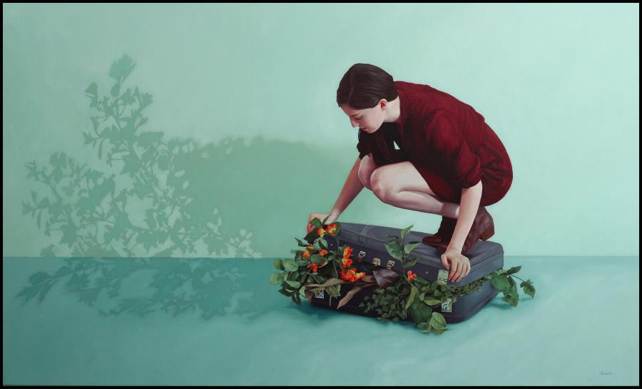 "I'm not where I need to be, but thank God i'm not where I used to be." —Joyce Meyer

painting by Kyle Stewart