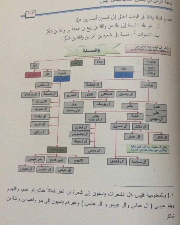 شعراء وايله الرسمي On Twitter شجره نسب قبائل وايله همدان