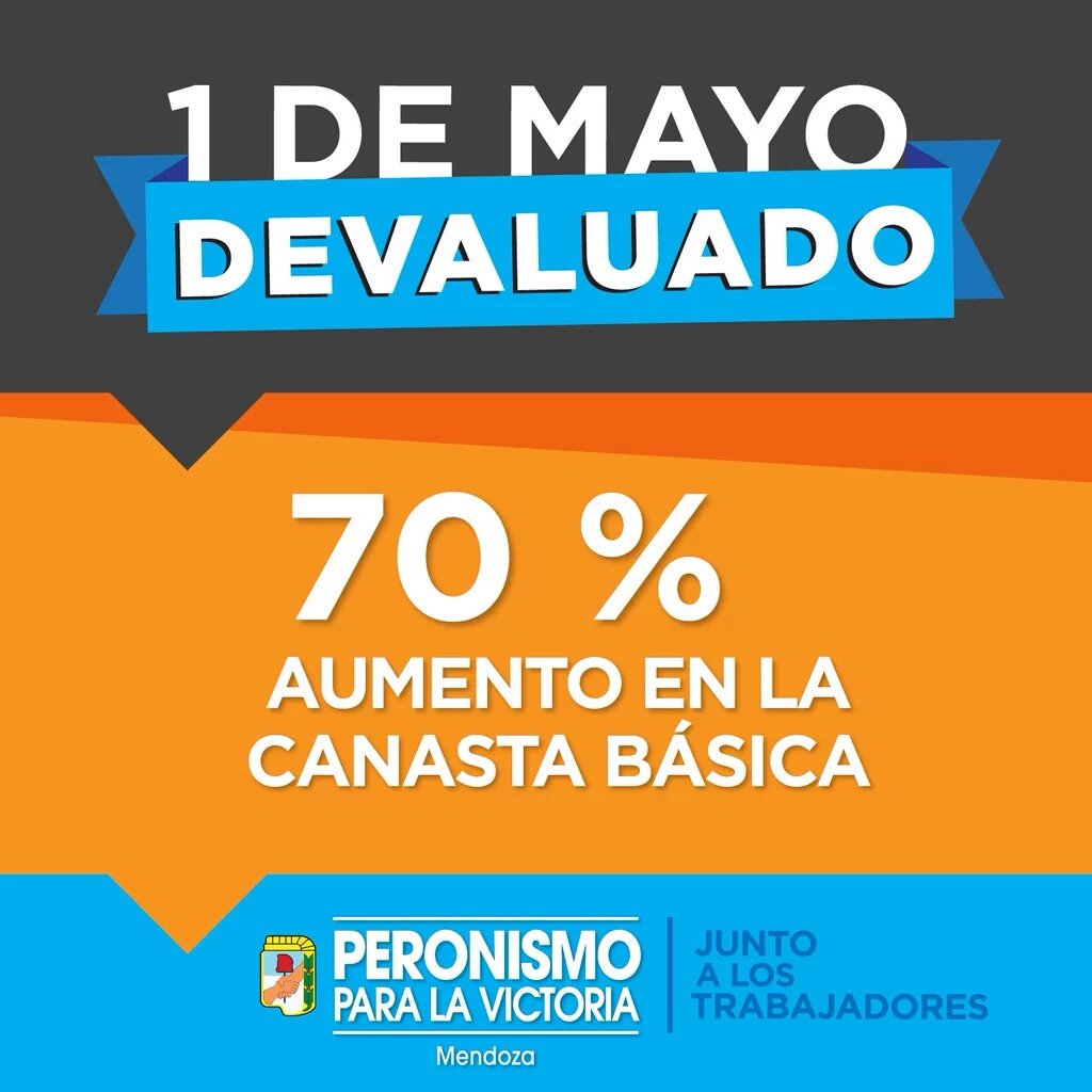 gastonapak's tweet photo. #1erodeMayo #DiaDelTrabajador #Devaluado nada q festejar @DifusionCornejo le quitast las paritarias a los laburantes https://t.co/kgx4DiBQlZ