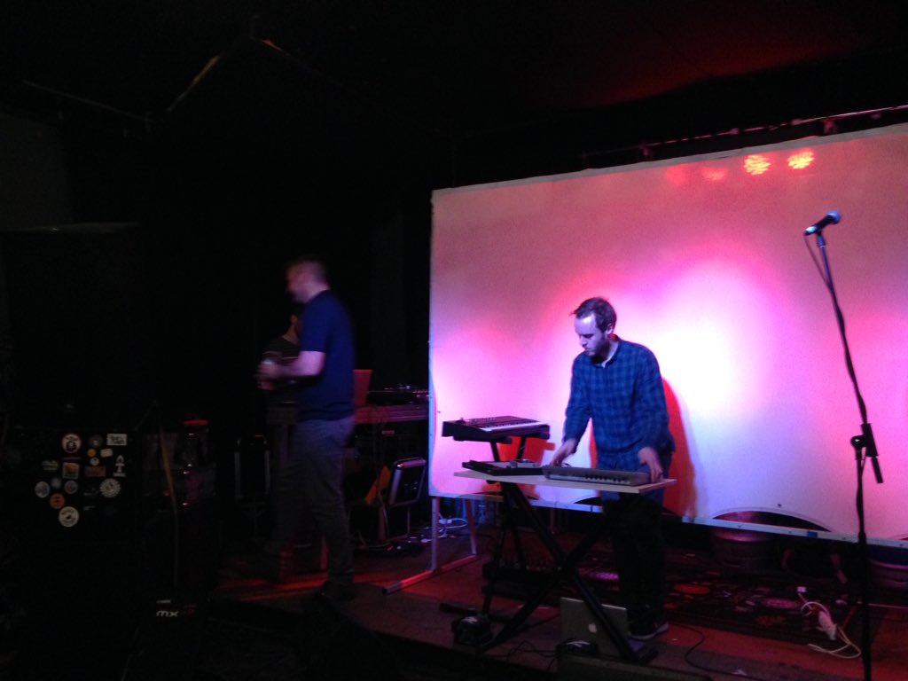 Sound check done! See you later.