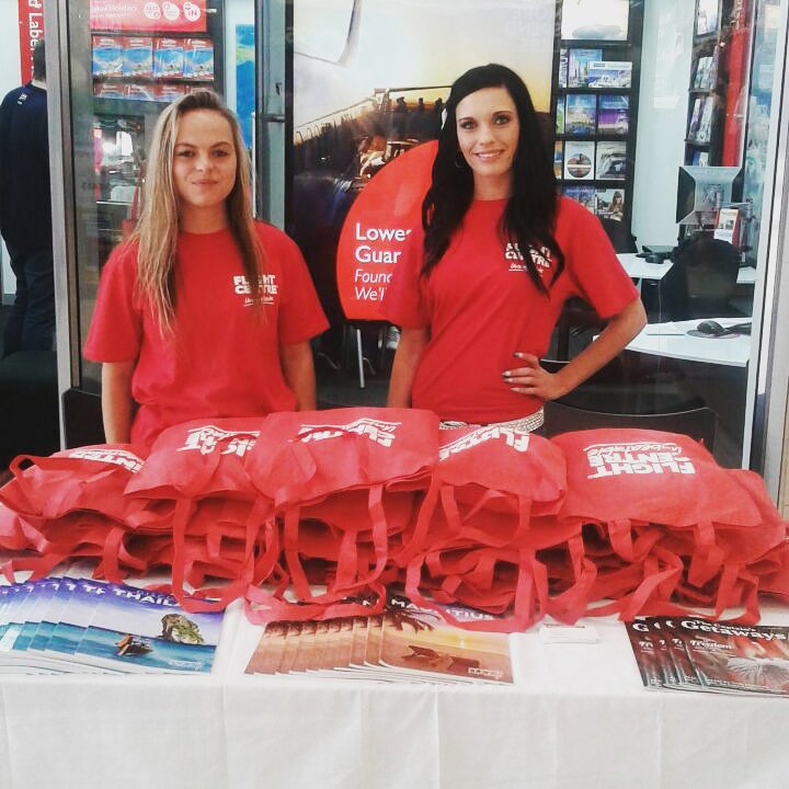 MeGaWorxx1's tweet photo. Yesterday at Key West Shopping centre @FlightCentreRSA #activations #belowthelineagency #staffing #business https://t.co/zQfoINzIyk