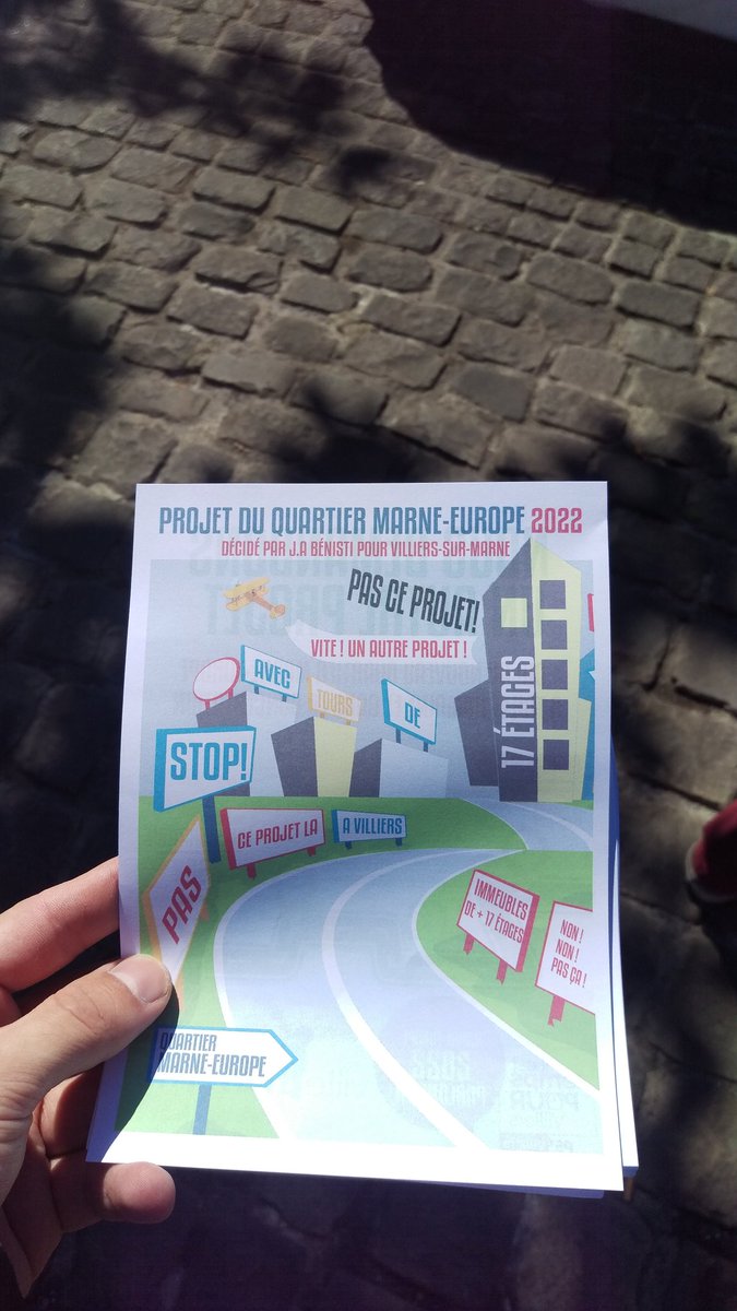 Antoine94350's tweet photo. Au marché de #villiers94 pour dire non aux tours de #benisti cc @PSVilliers @Socialiste94 @fredericmassot @JS_94350 https://t.co/UdEzqga2Fp