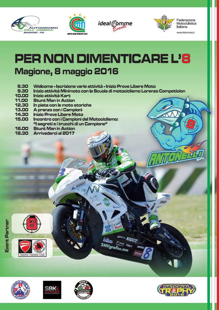 antosupporters's tweet photo. @Eurosport_IT #ImolaWorldSBK giornata in pista in ricordo di Andrea Antonelli https://t.co/Bxgi1KyIHf