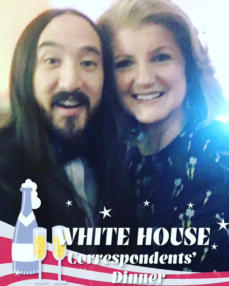 The reason why I'm even here at the #whitehousecorrespondentsdinner. Thank you @ariannahuff for inviting me. 🙏🏼🙏🏼 https://t.co/qCWI1jFH4u