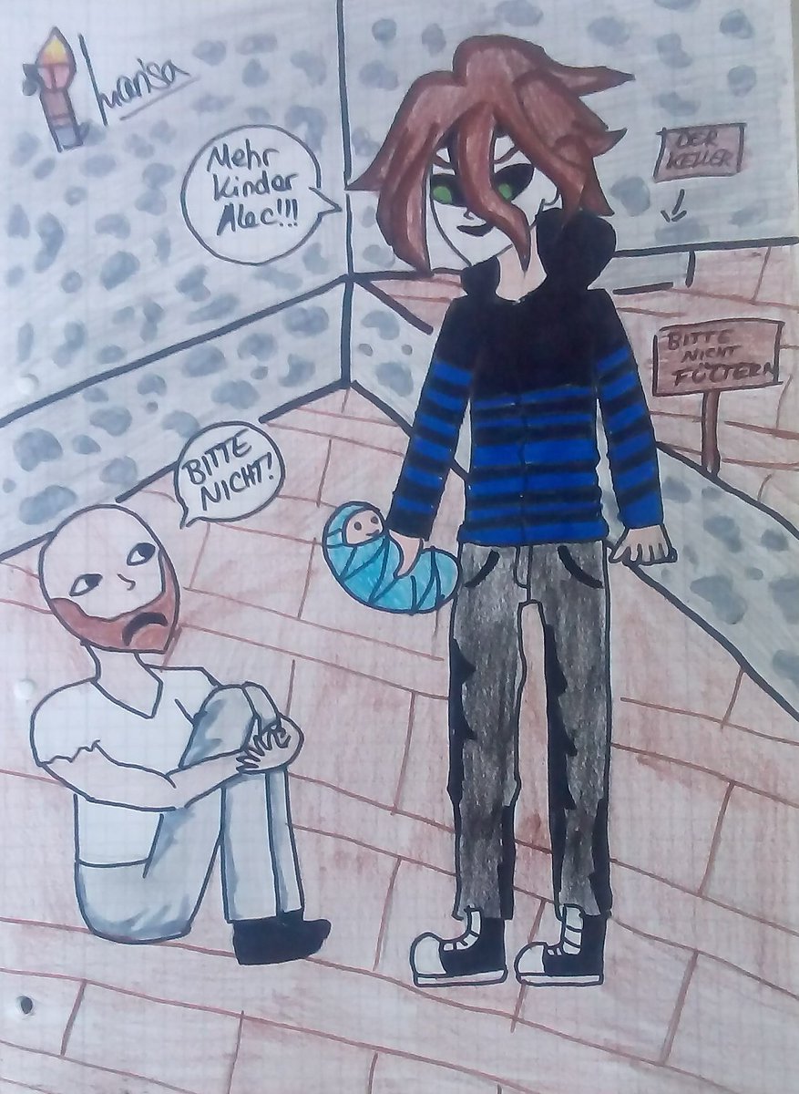 Eine zeichnung von <a href="/GermanLetsPlay/">Germano</a> und Alec. Nimmt es mit humor😂😂😂
#Freedom 
<a href="/Paluten/">Paluten</a>
