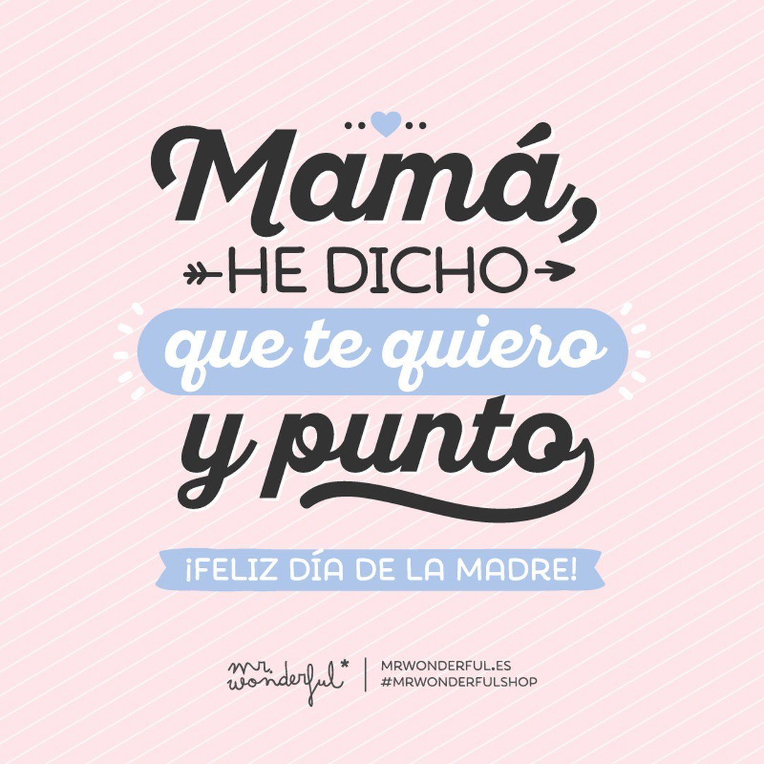 mrwonderful_'s tweet photo. ¡Feliz Día, Mamis! #Díadelamadre #mrwonderfulshop https://t.co/Zw7LI51Zs7