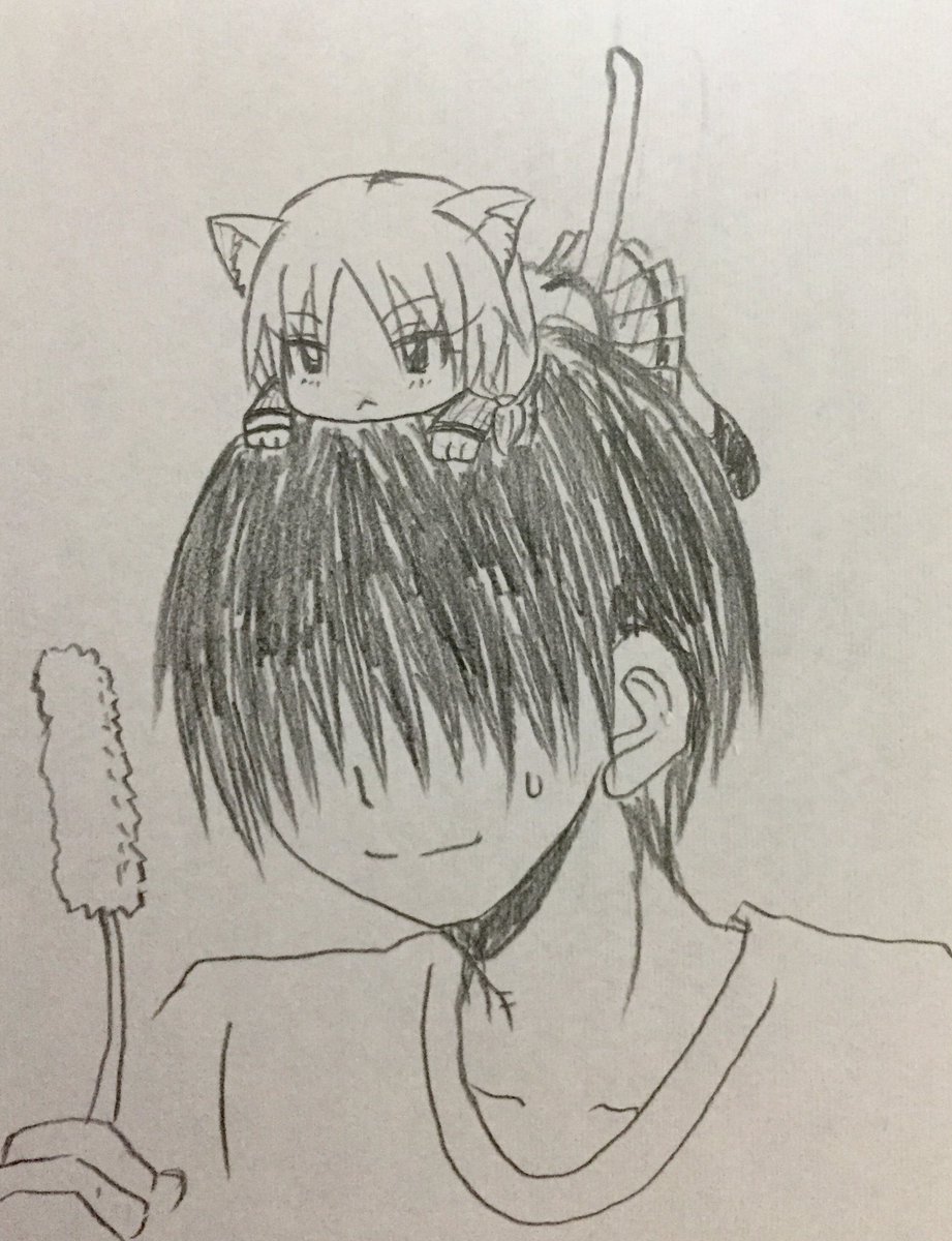 千速らくがき 吾輩の猫である Togetter