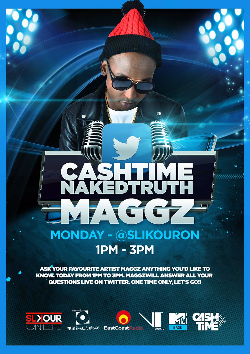 cashtimelife's tweet photo. Catch the first of our Twitterview tomorrow between 1pm and 3pm. @Maggz100 interview with @SlikourOn

Please RT https://t.co/FqGBAhBCcR