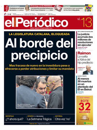 gcapdevila's tweet photo. Recordeu: Si és l'independentisme és un fracàs i un salt al penya-segat. Si és a Espanya és una simple segona volta https://t.co/lCOPZDeDoN