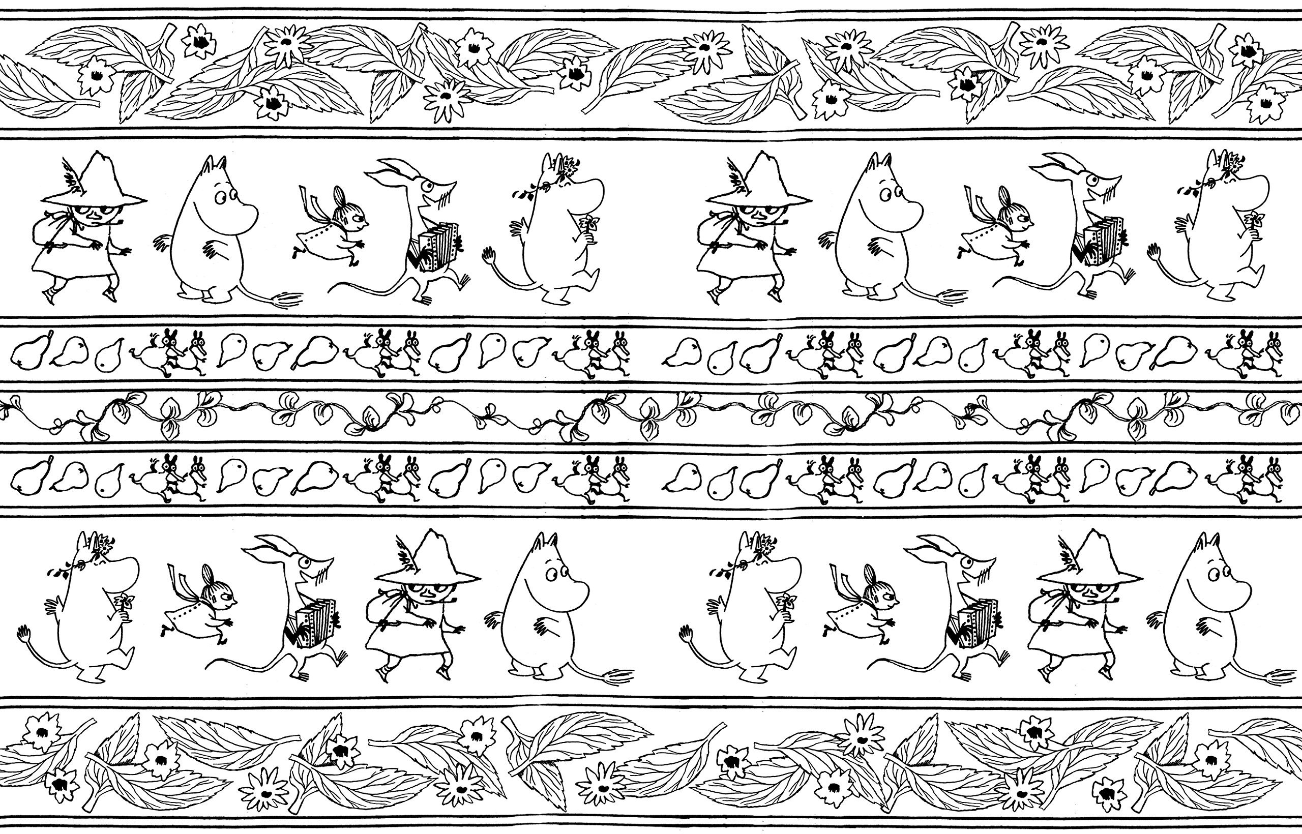 Moomin Coloring book