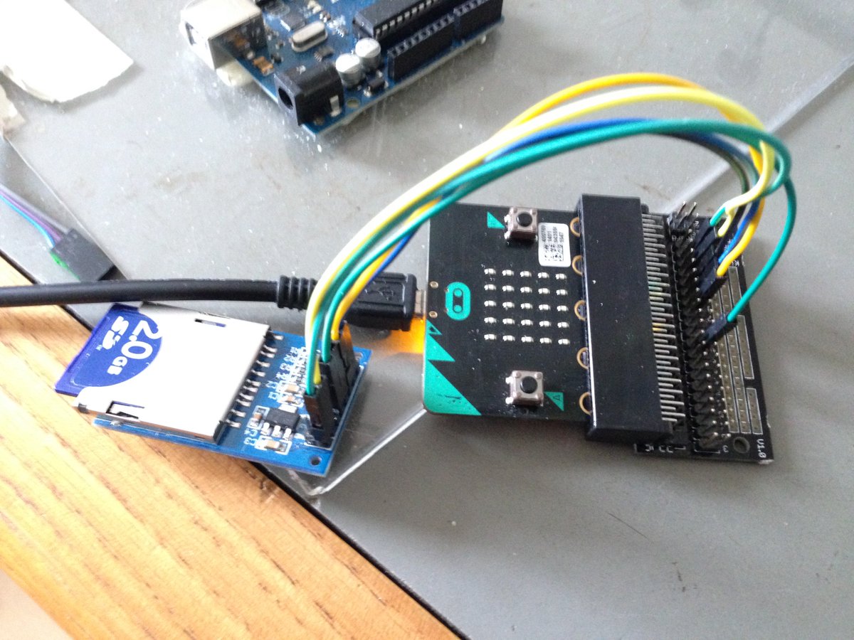 sniffCode's tweet image. How to attach an SD Card to your Microbit: sniff.org.uk/2016/05/spi-ex…