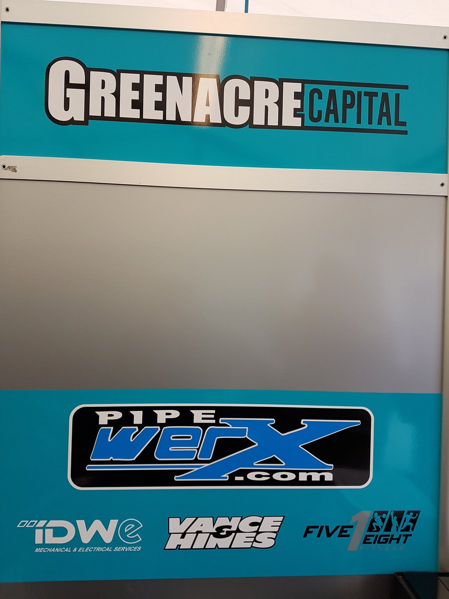 eharacing's tweet photo. Looking forward to great race weekend thanks to @greenacrecapital @ThePipeWerx @idwe @vanceandhines @Five1EightFit https://t.co/brMN75XdVL