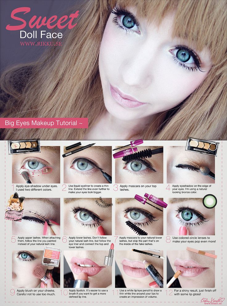 Korean Big Eye Circle Lenses Korean Skin Care  Makeup  More in  wwwuniqsocom Cosplay Happy Anime Eyes with Geo CPA6 Anime Lenses