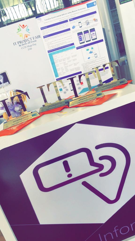 Jawaher_Khaled's tweet photo. الحمدددلله وفزنا بعد 💘💘 #IT_projectFair2016 https://t.co/8LQ6AEVloE