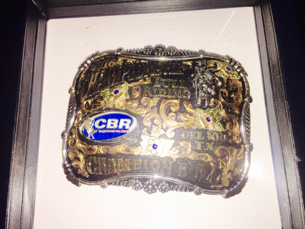 barn2buck's tweet photo. #CowtownCartel won high point bull #GeorgePaulMemorial #cbrdelrio! Trivia: highest bull score in history of event https://t.co/v72jnAjNfw