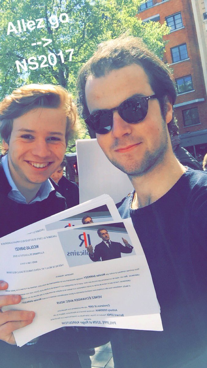 SachaGaillard's tweet photo. Tous derrière @NicolasSarkozy ! #AuTop #92EnForce cc @PA_Thibaut https://t.co/MwKXZhkmRq