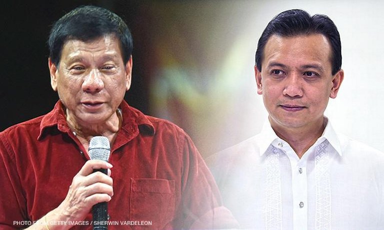 newswatchplusph's tweet photo. Duterte to file charges against Trillanes for making his bank account public https://t.co/1ju06SvsoI https://t.co/zKKHPpv3ws