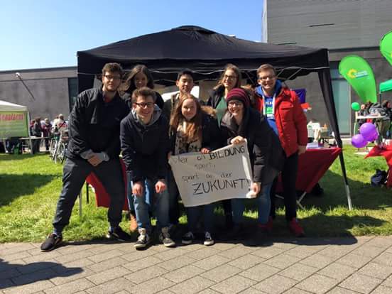 Heute haben wir die BSV Düsseldorf bei ihrem Infostand zum 1. Mai unterstützt