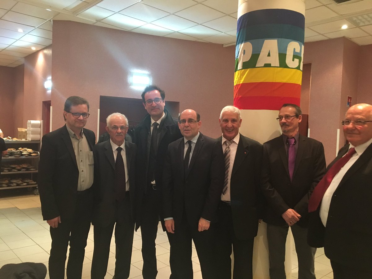 Honore d'assister au 40eme anniversaire de l'ACLI de Hayange, en presence du Consul d'Italie a Metz @ItalyinMETZ.